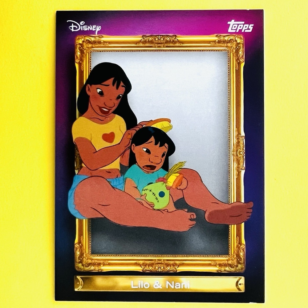 2026 Topps‎ Disney NEON Lilo & Nani FF-22 Family First Insert